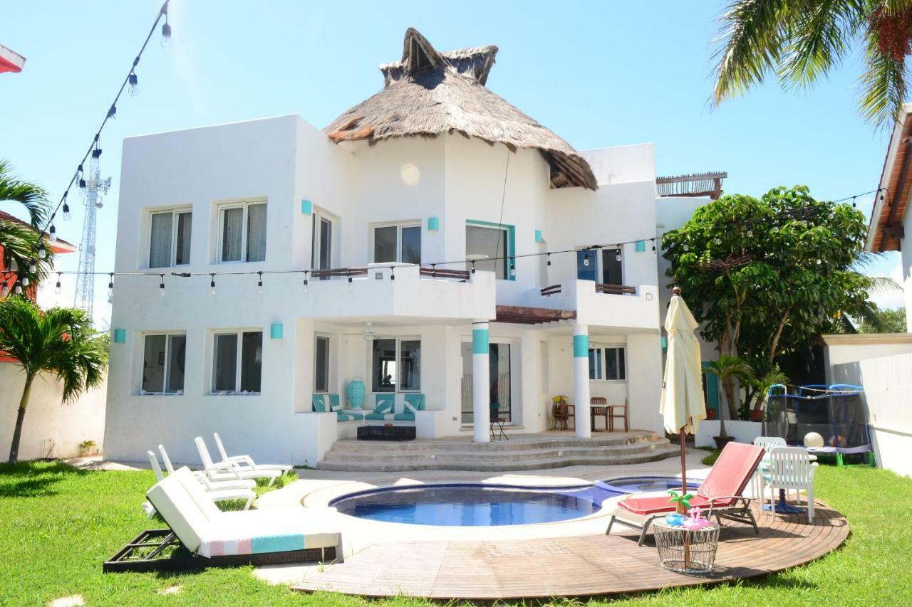 Bella Casa Privada Junto Al Mar Caribe Villa Cancun Exterior photo